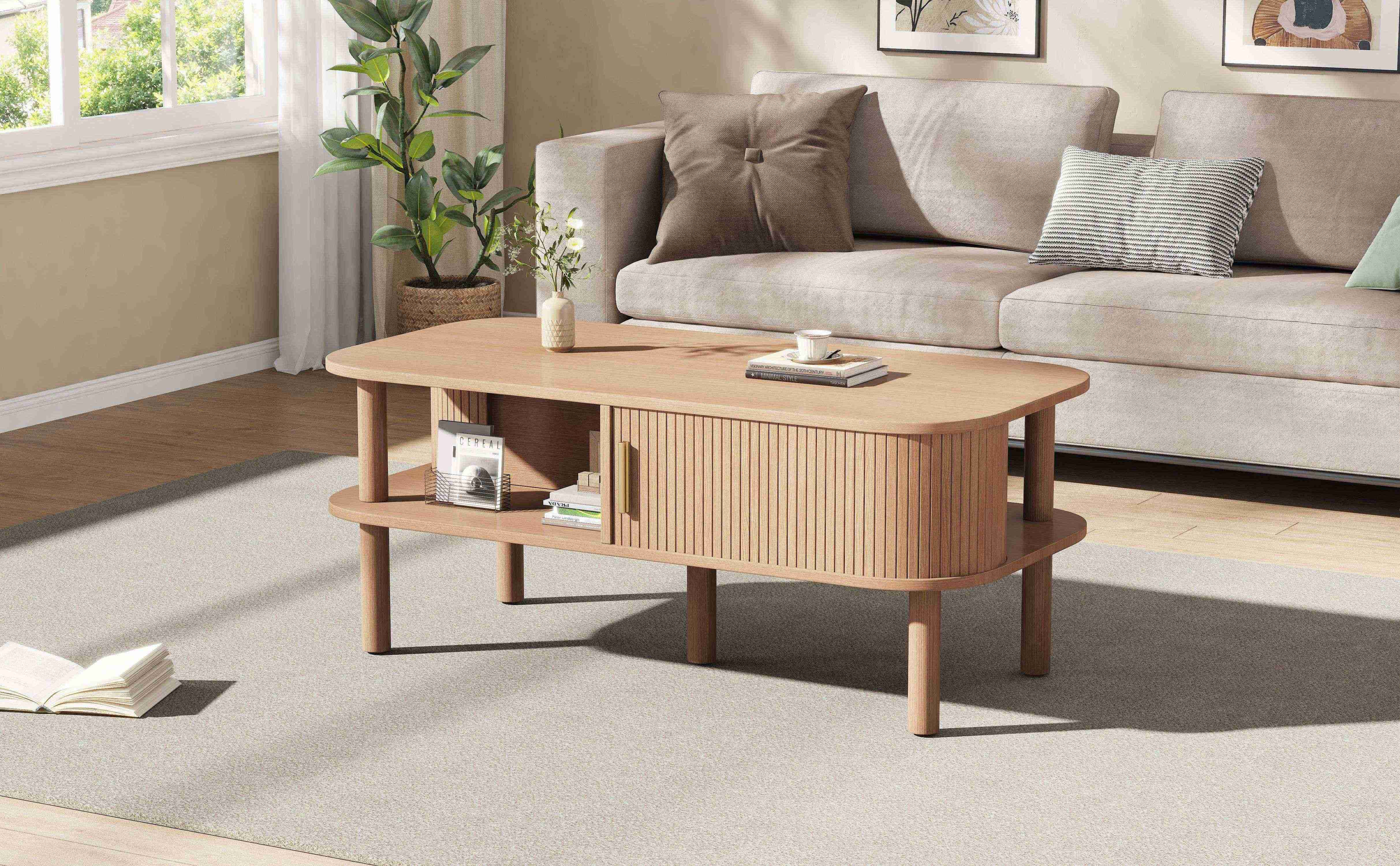 Table basse scandinave vue 2