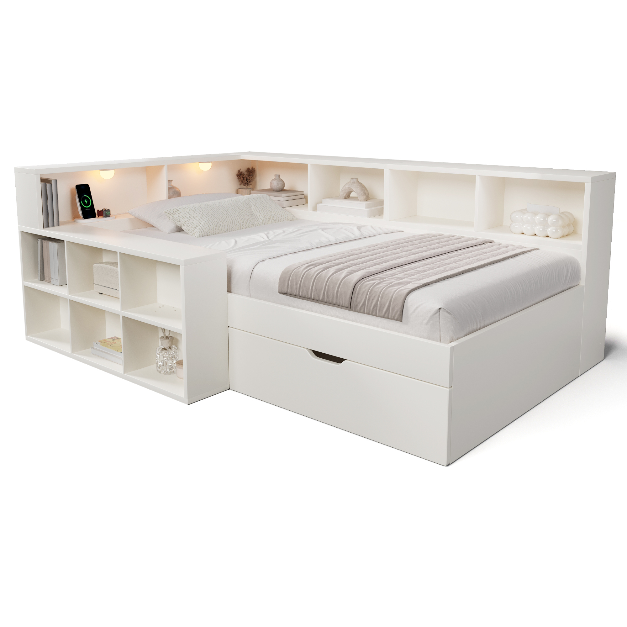 Lit Gigogne 90x200cm 1