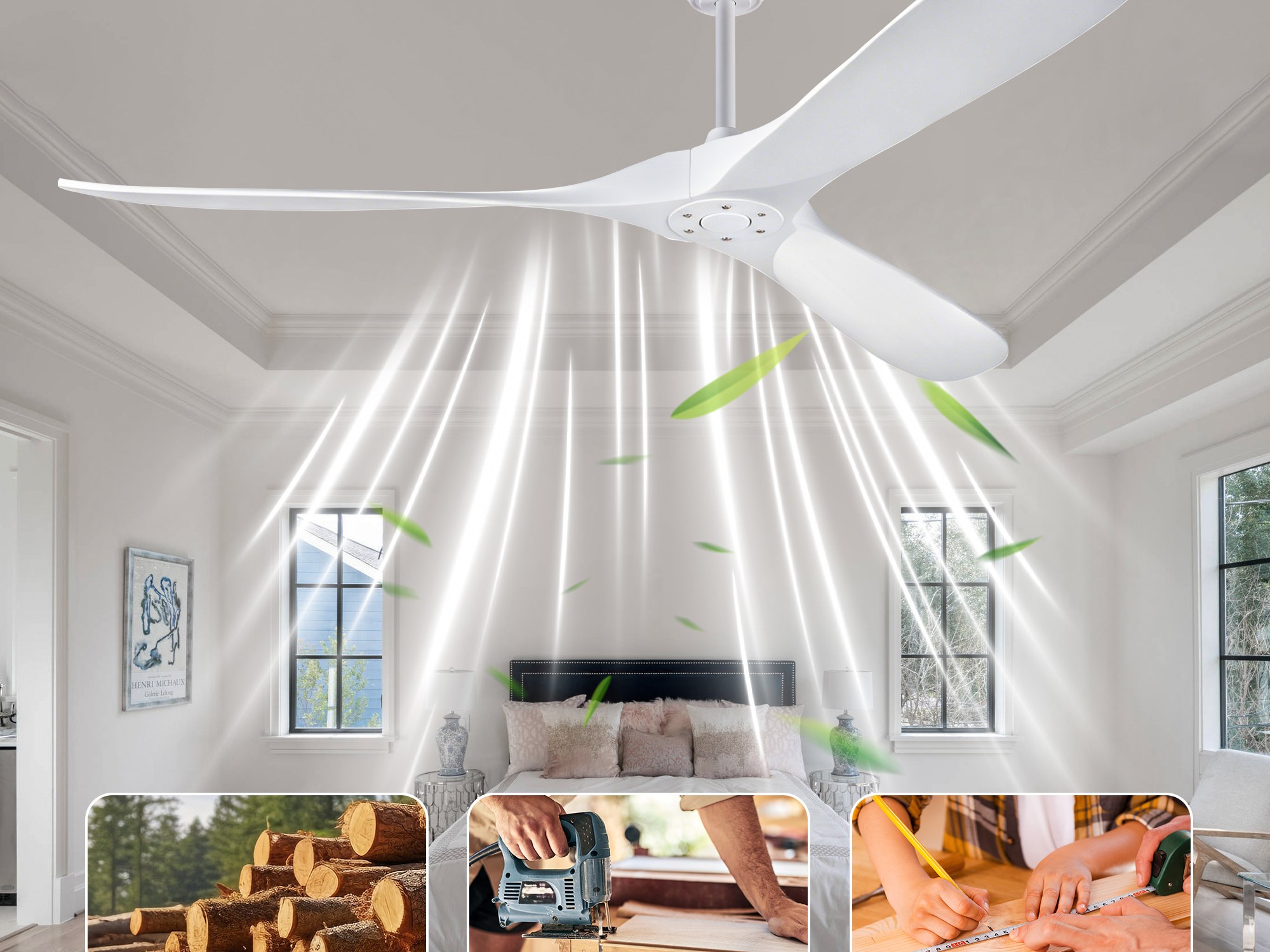 Ventilateur de plafond