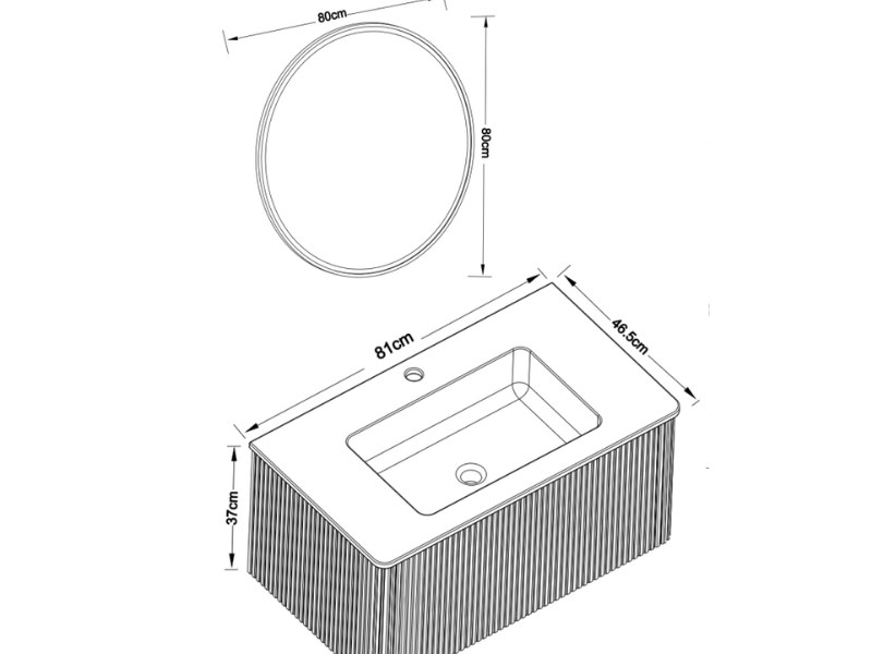 Meuble de salle de bain