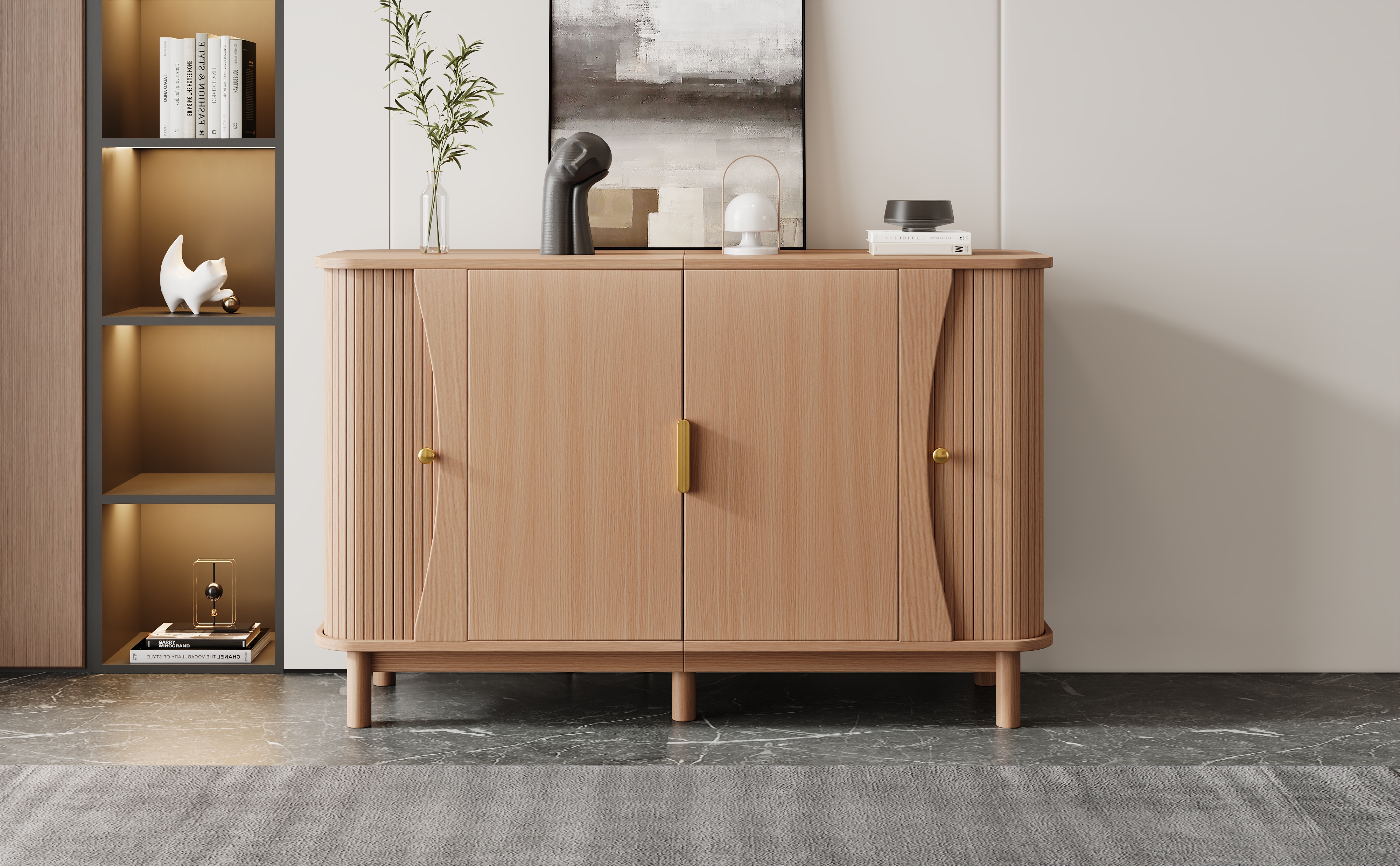 Buffet noyer vue 1