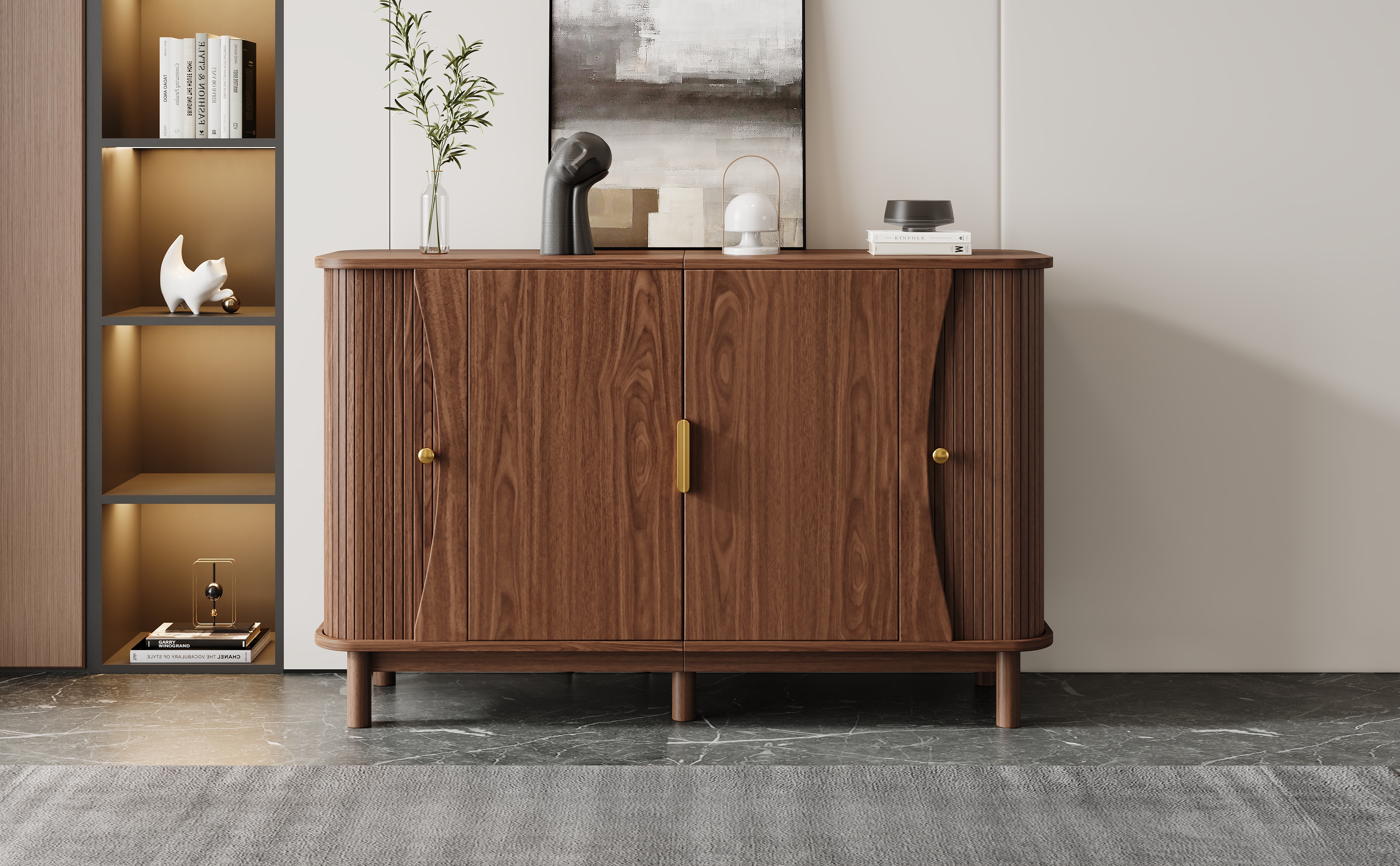 Buffet noyer vue 1