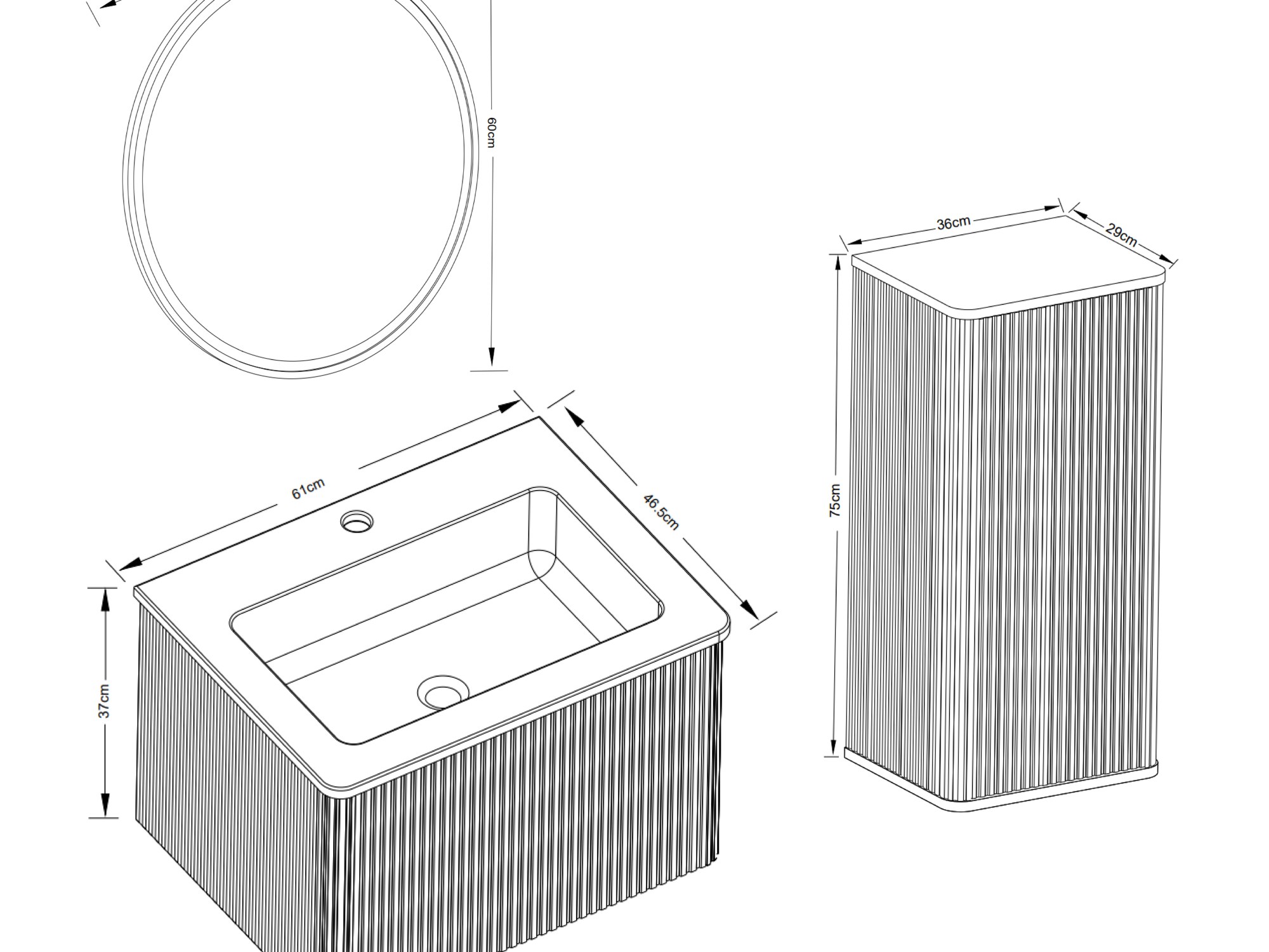Meuble de salle de bain