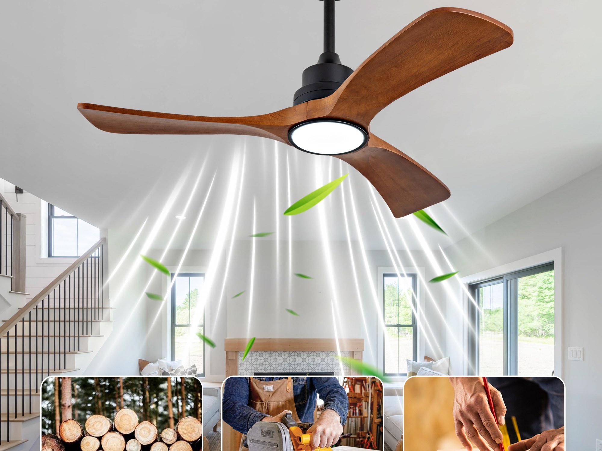 Ventilateur de plafond