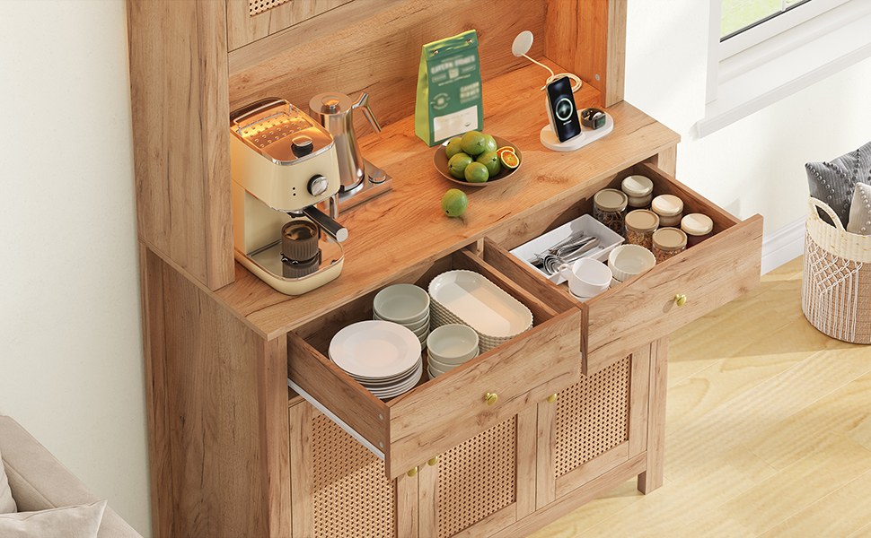 Buffet haut de cuisine Marron, vue 1