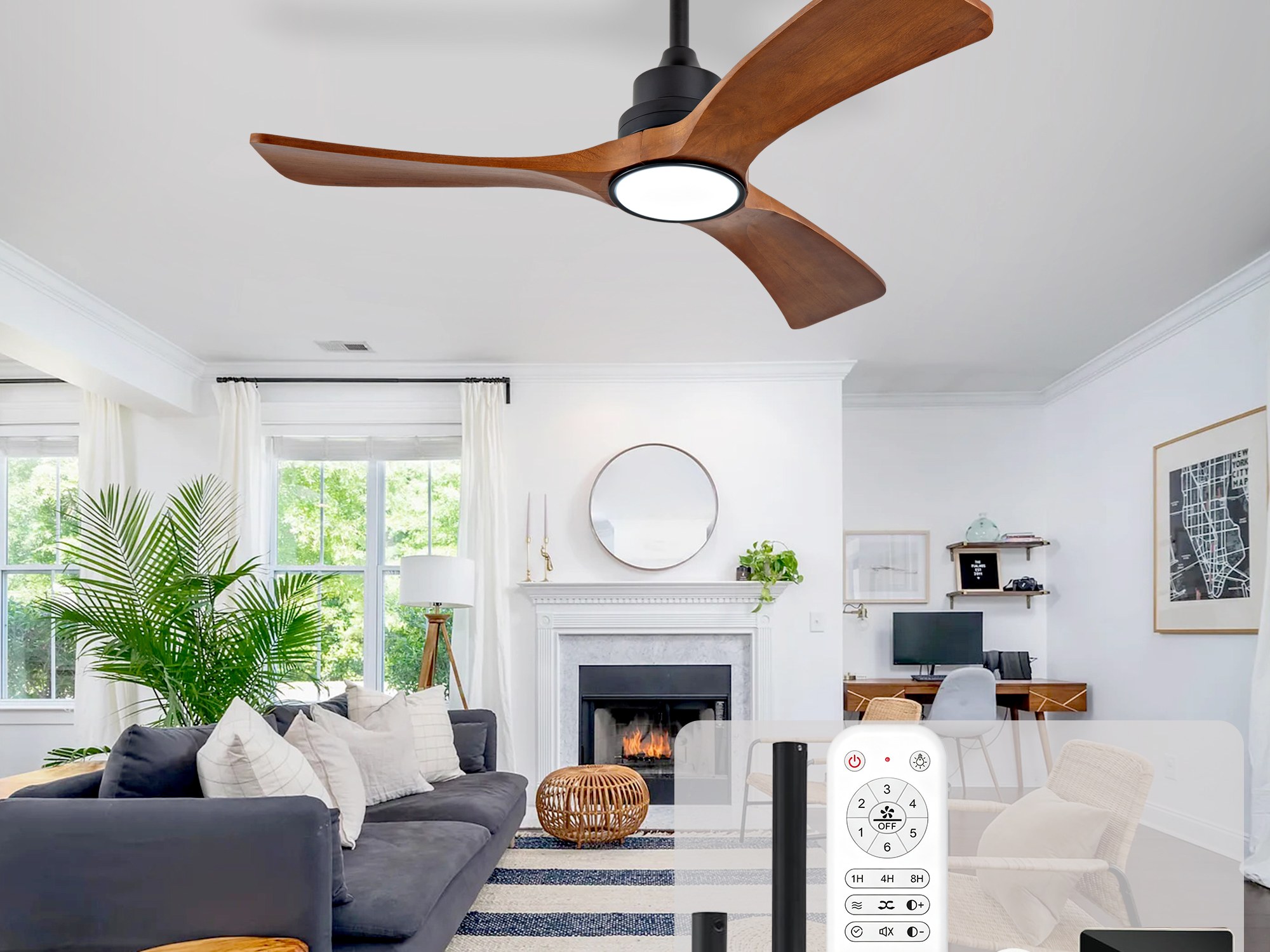 Ventilateur de plafond