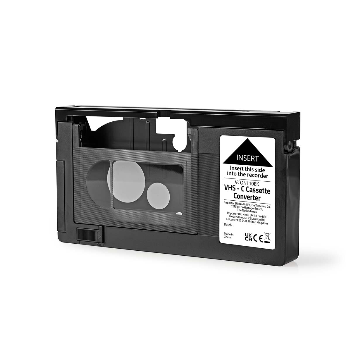 Nedis Convertisseur VHS-C à VHS  VCON110BK (Noir)