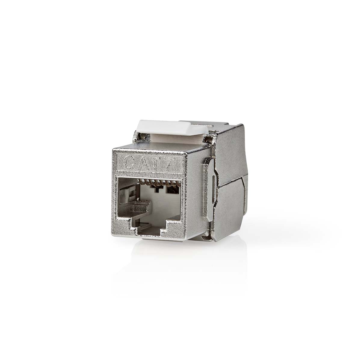 Nedis Keystone  CAT7  RJ45 Femelle  S/FTP  Métal  Boîte
