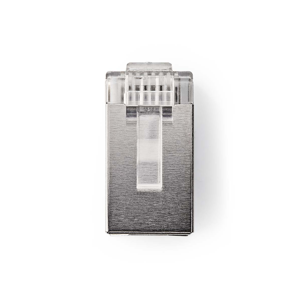 Nedis Connecteur RJ45  Mâle  Stranded STP CAT6  Droit  Plaqué or  10 pièces  PVC  Transparent  Boîte