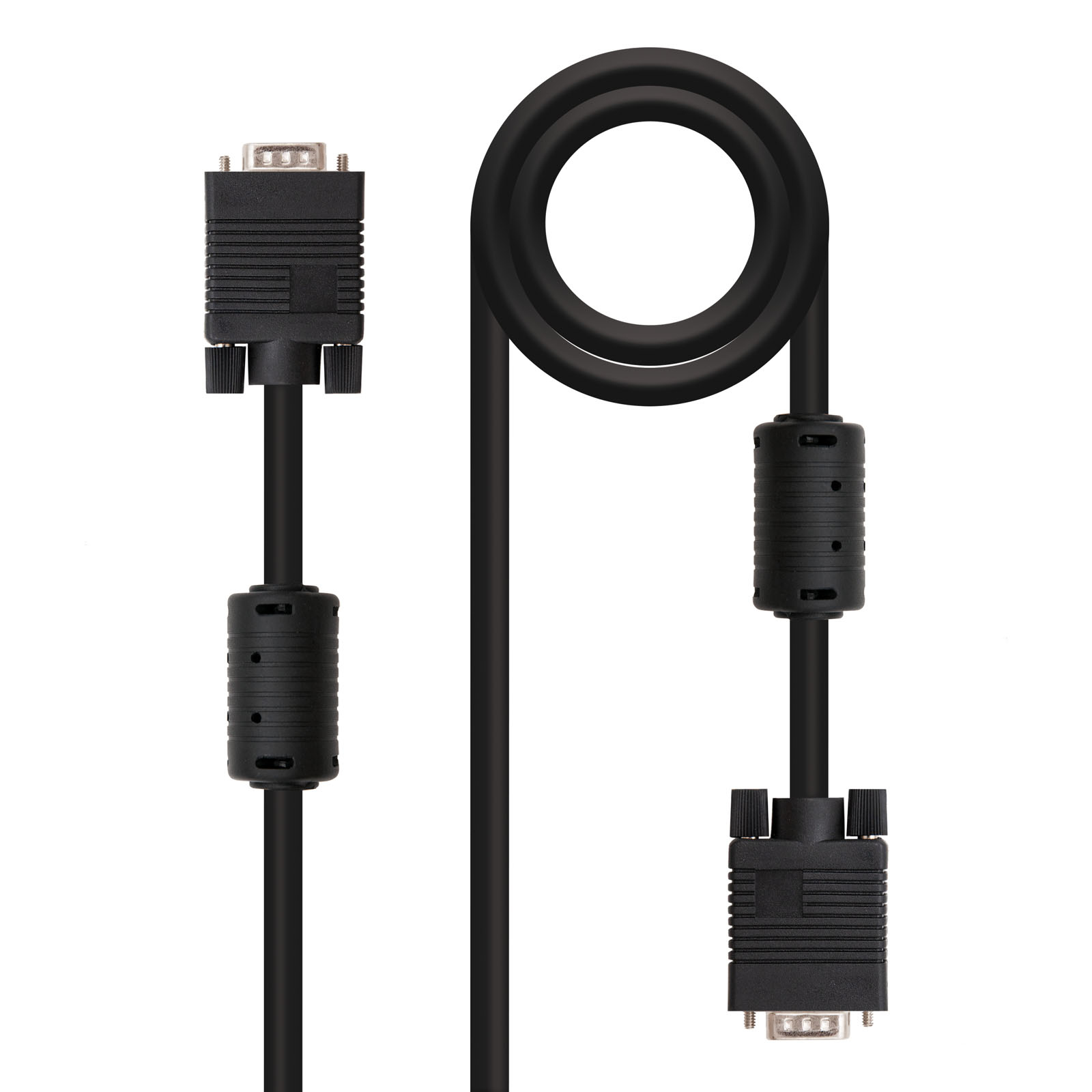 Nanocable Cable S-VGA  10m M/M (Noir)