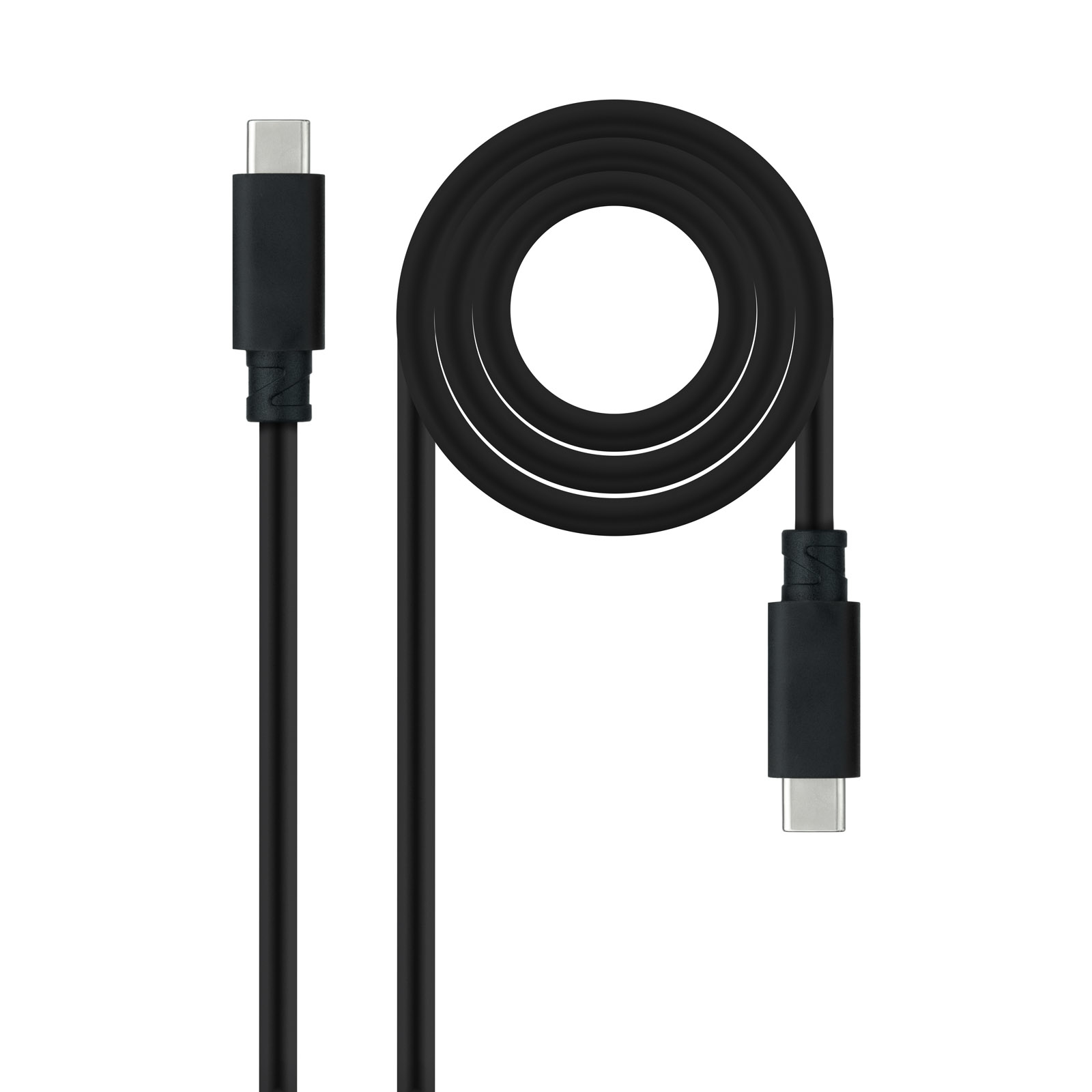 Nanocable Câble  USB-C 3.2 M/M 3m 100W (Noir)