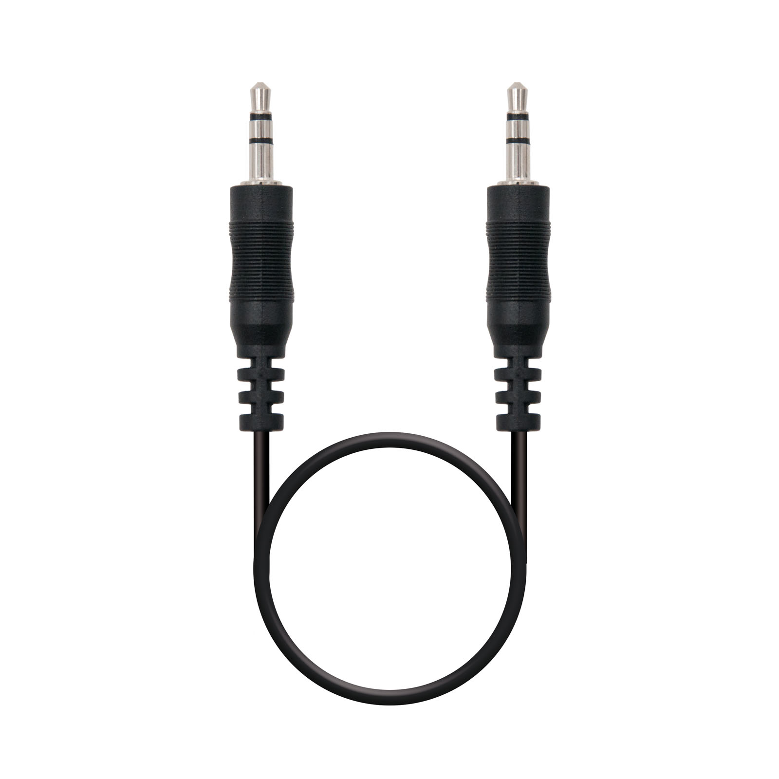 Nanocable Câble audio  Jack 3,5mm M/M 3m (Noir)