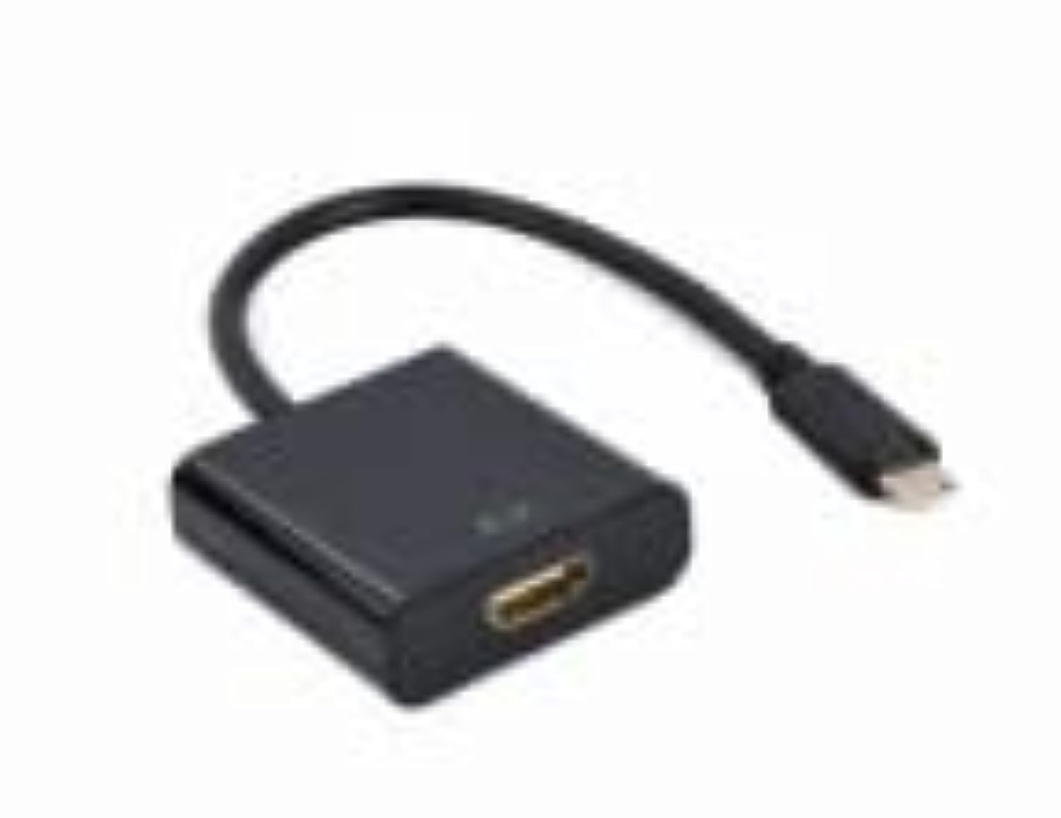 CableXpert Adaptateur USB-C vers HDMI 2.0 M/F 15cm (Noir)
