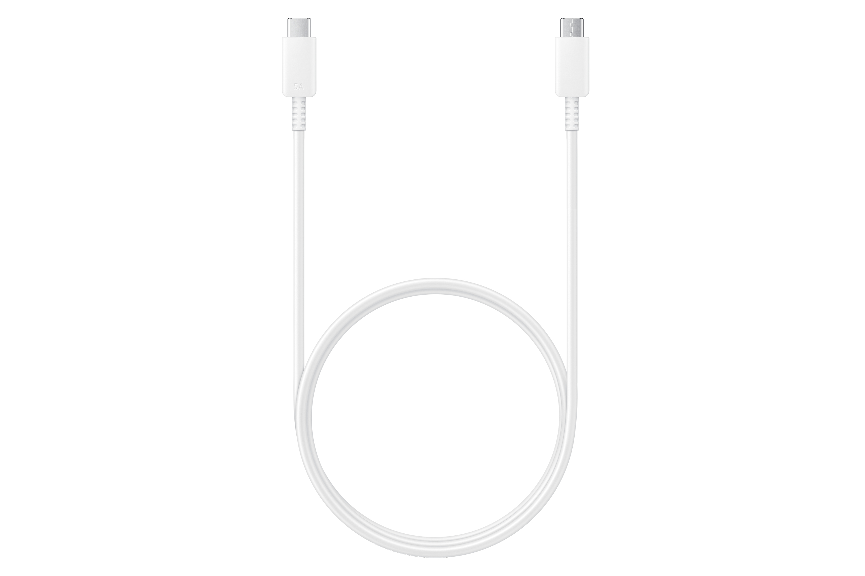 SAMSUNG Cable USB C vers USB C, longueur 1m, charge ultra rapide 45W Coloris Blanc EP-DN