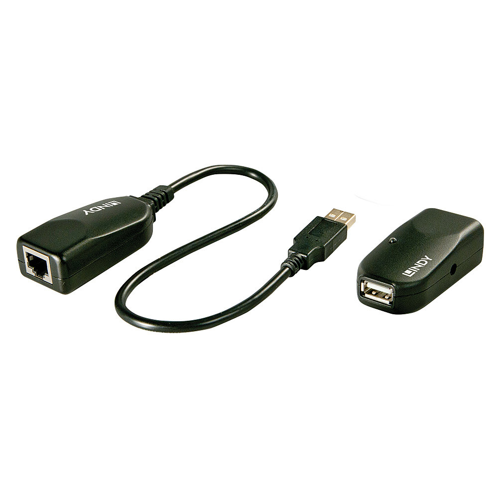Lindy Cat.5 USB 2.0 Extender 50m 1 Port