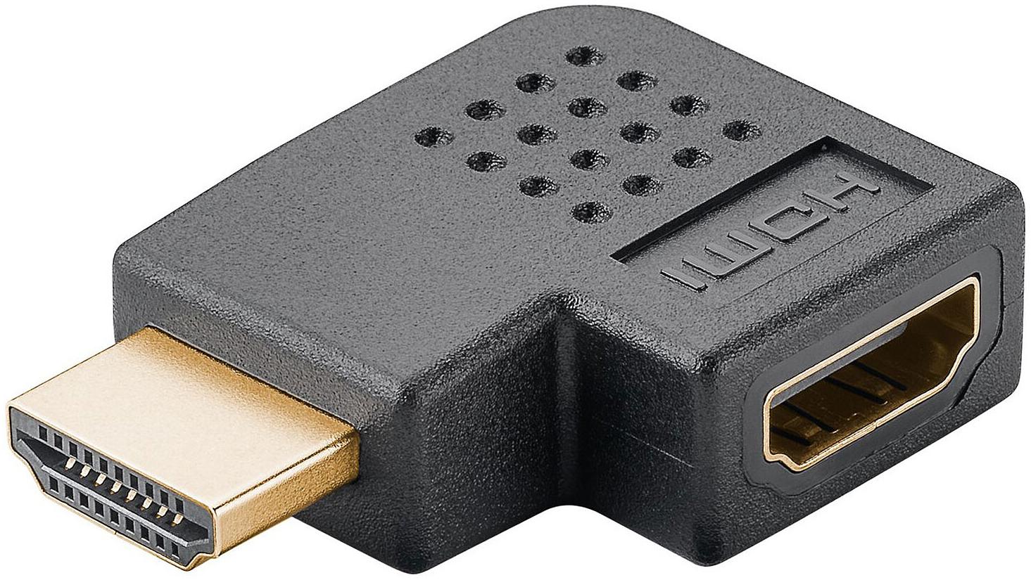 Goobay Adaptateur HDMI Coudé 90° Horizontal 8K@60 Hz