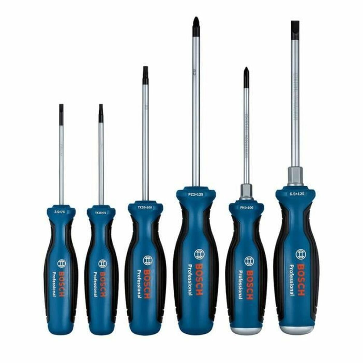 Bosch Schraubendreher-Set SL/PH/PZ/TX Professional