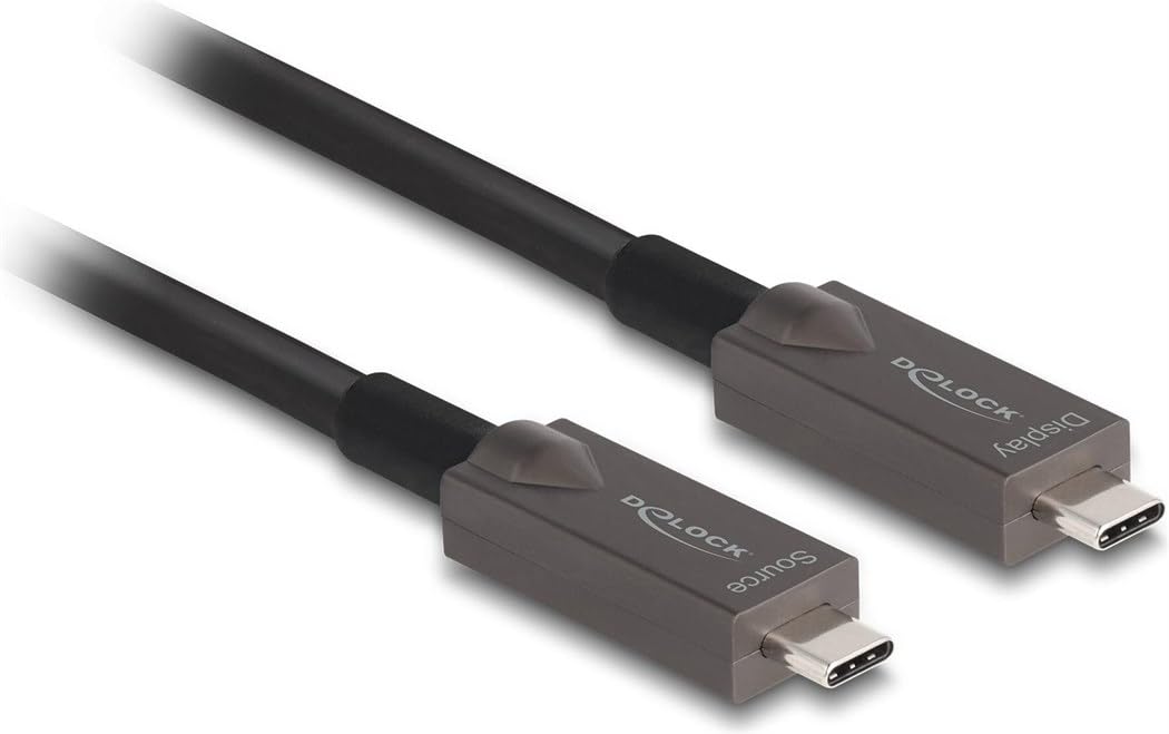 DeLock Aktives Optisches USB-C 4K Video + Daten + PD Kabel