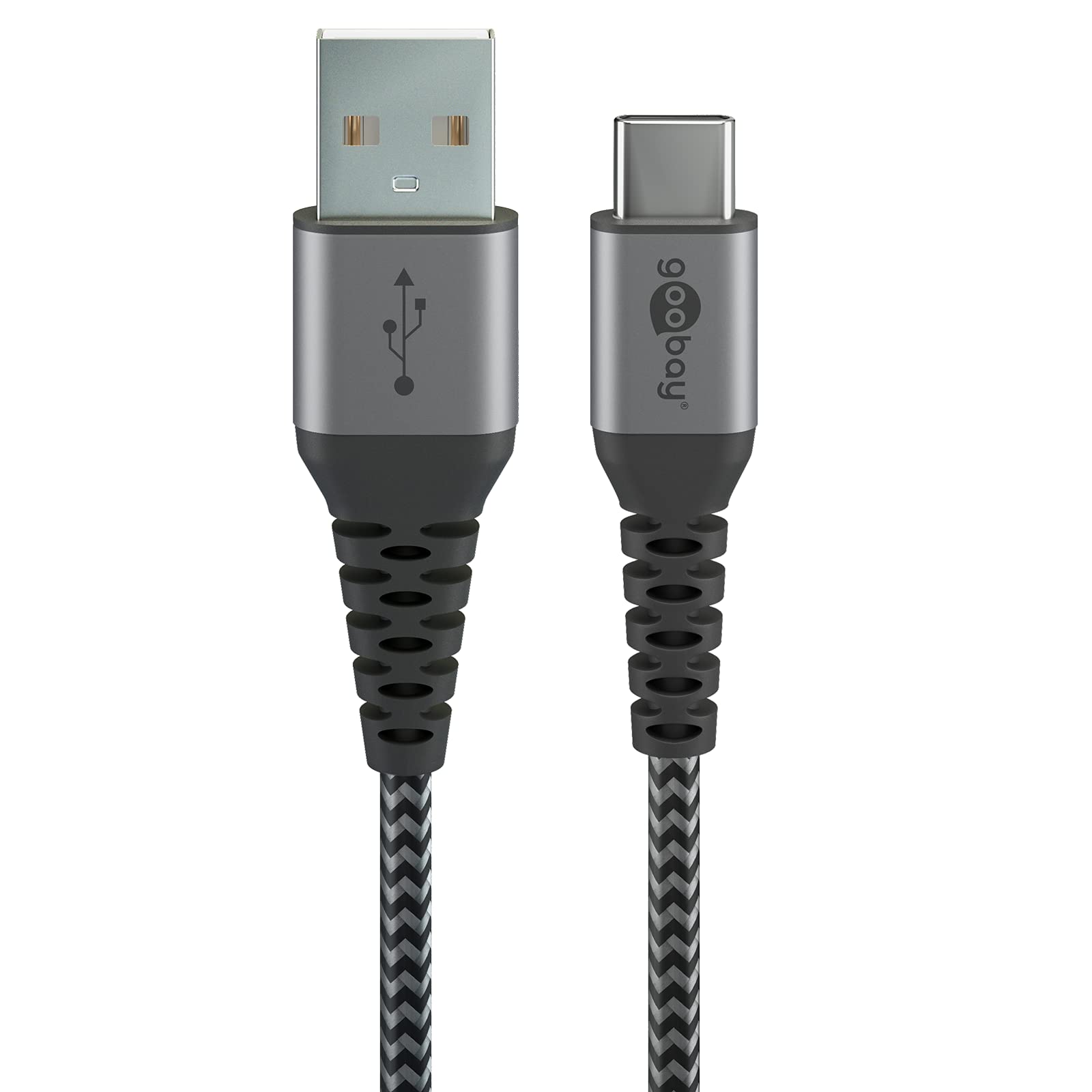 Goobay Cable USB 2.0 Type C - A 1m MM (Gris)