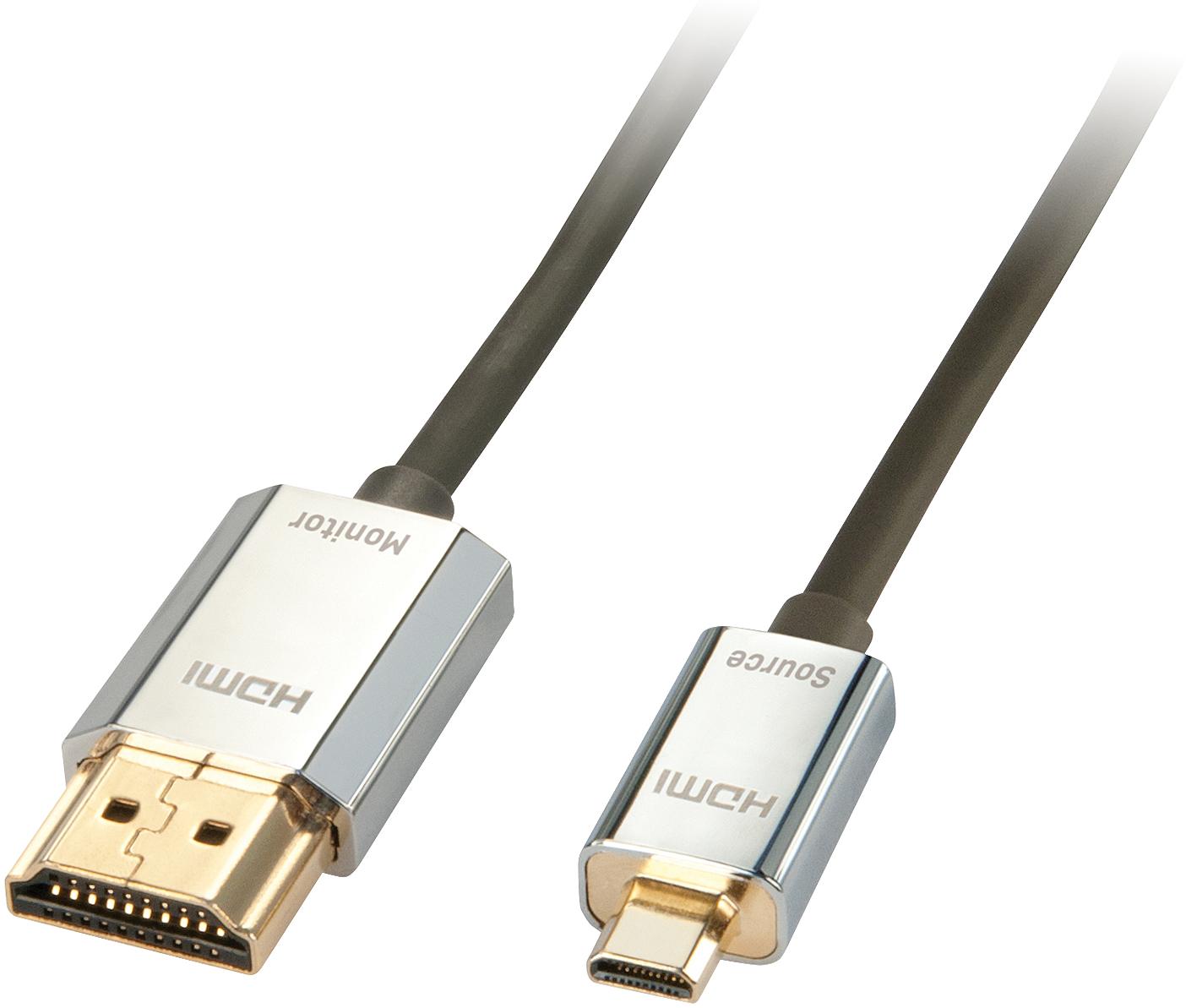 Lindy CROMO Slim HDMI High Speed A/D cable active 5m with Ethernet
