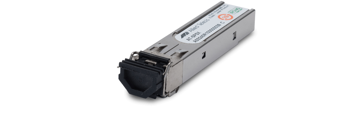 ALLIED TELESIS ALLIED 500m 850nm 1000BaseSX/LC SFP Modul Hot Swappable