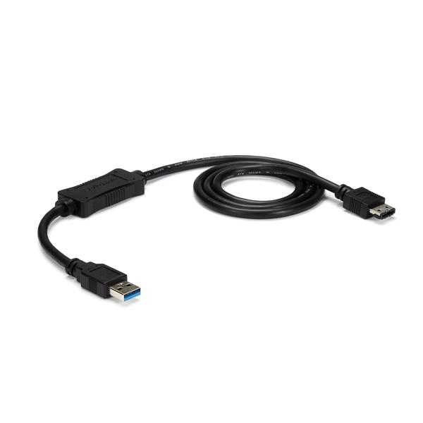STARTECH StarTech.com Câble adaptateur USB 3.0 vers eSATA de 91cm pour HDD / SSD / ODD