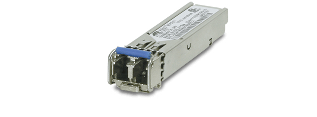 ALLIED TELESIS ALLIED SFP Pluggable Optical Module 1000LX10 10km Single mode Dual fiber Tx 1310 Rx 1310 LC conn. -40 to 85 Grad
