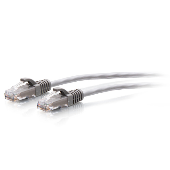 C2G 1ft (0.3m) Cat6a Snagless Unshielded (UTP) Slim Ethernet Network Patch Cable