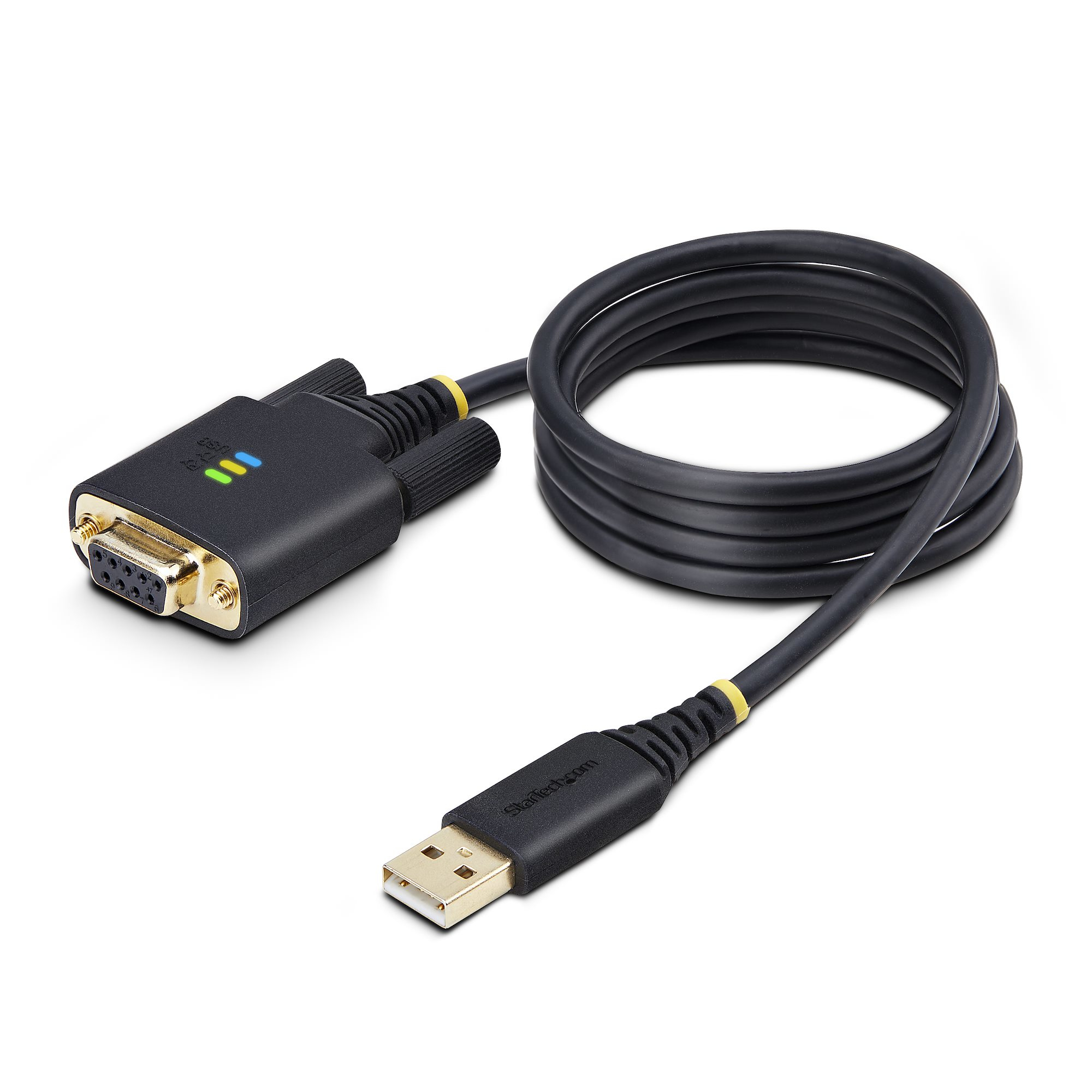 STARTECH StarTech.com Adaptateur USB vers Série Null Modem de 1m, RS232, FTDI