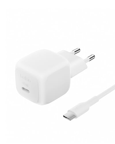 BELKIN Belkin Chargeur secteur USB-C cubic 45W avec câble C-C 1m, blanc