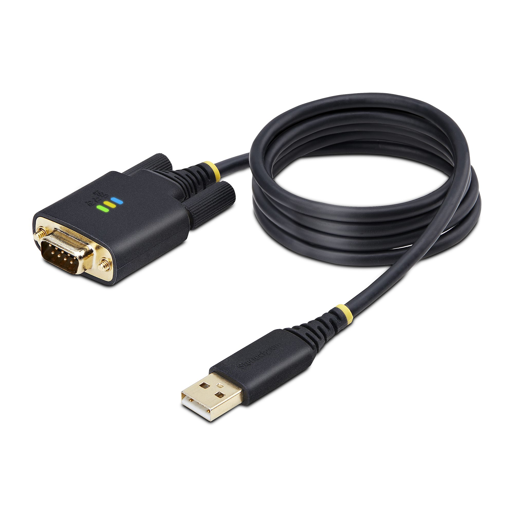 STARTECH Câble Adaptateur USB-A 2.0 vers DB9 (Série RS232)