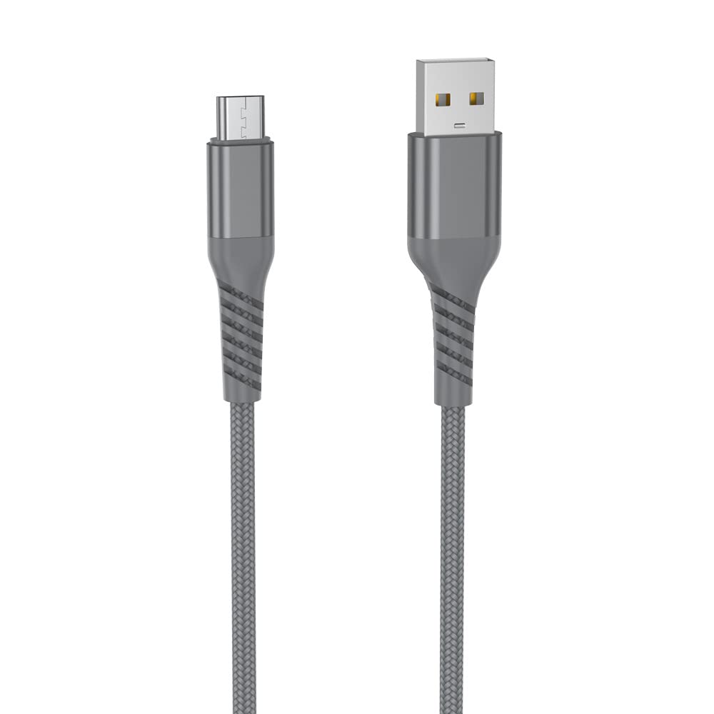 WE Câble USB/Micro-USB mâle/mâle avec cordon en nylon + kevlar 400D
