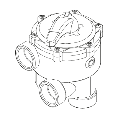 valvola selettrice a 6 vie