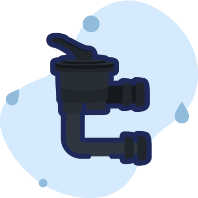 valvola laterale filtro