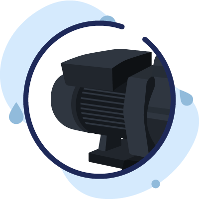 motore pompa di filtrazione