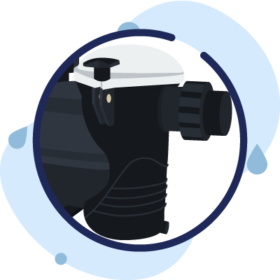 corpo pompa di filtrazione