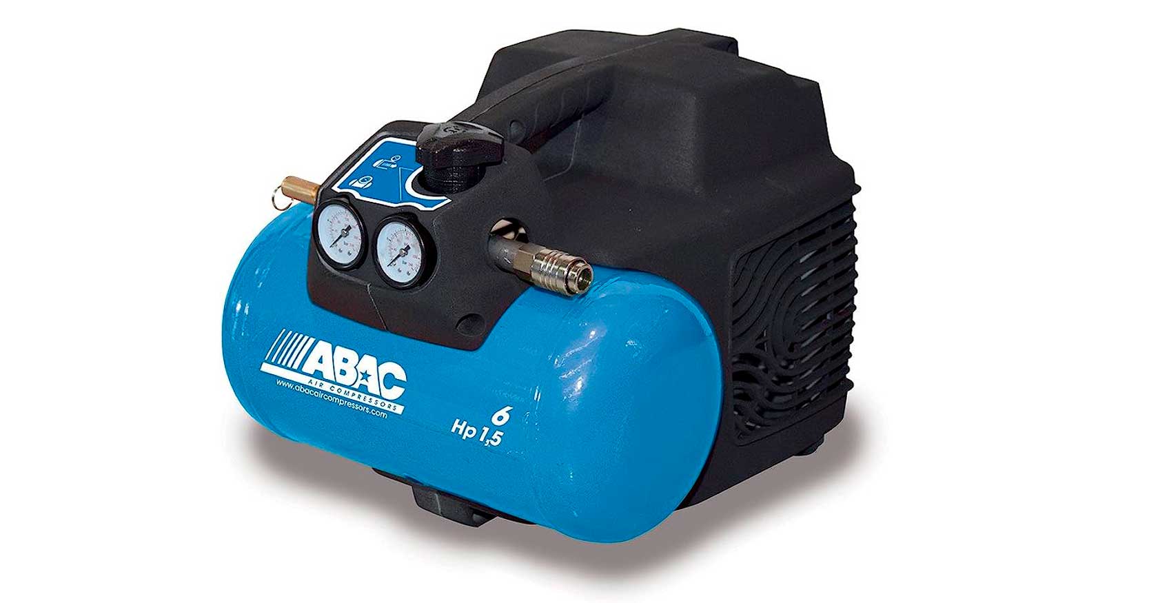 Compressore 6 Litri Aria Abac Start 015 1,5 Hp Portatile