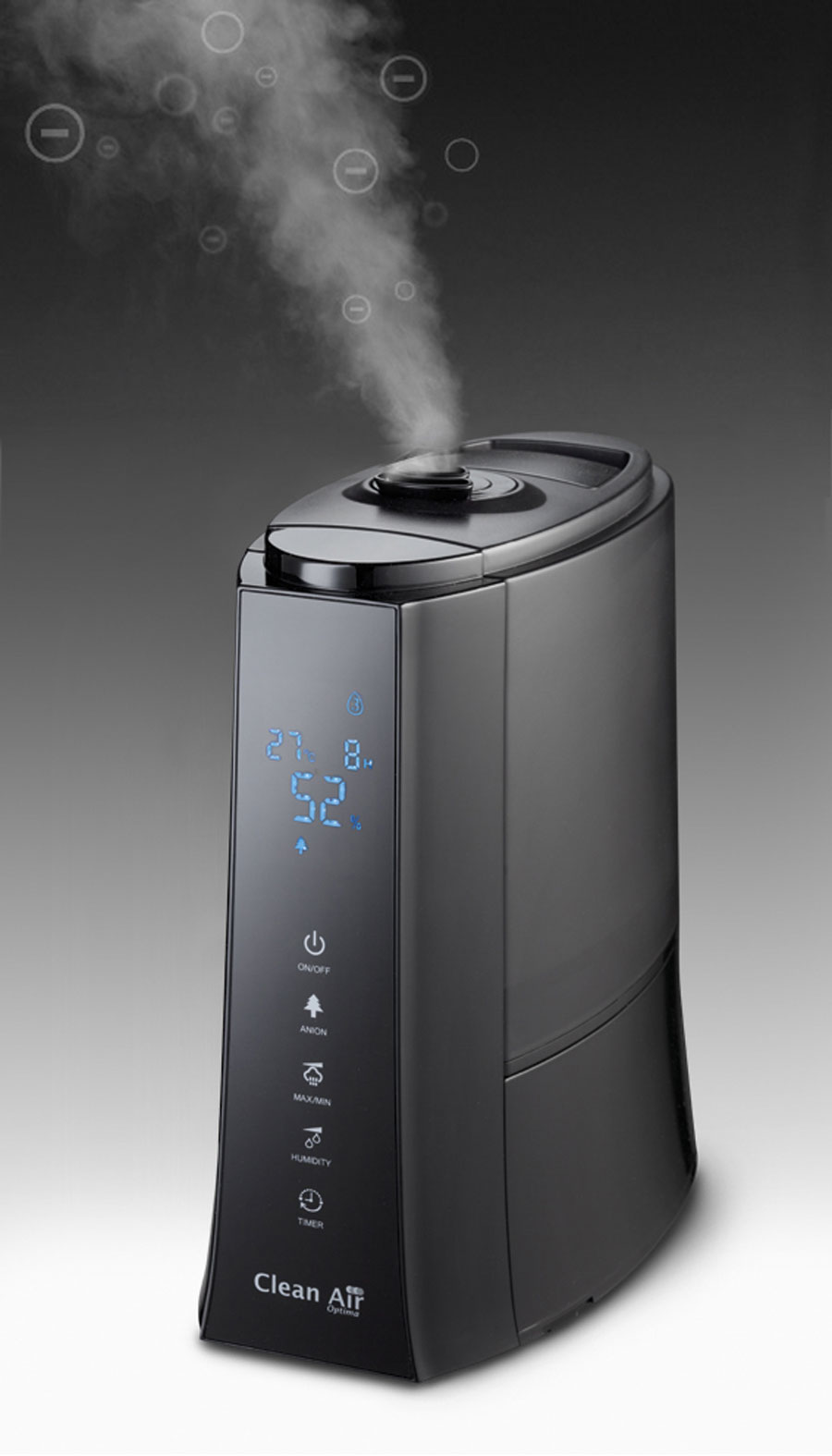 Humidificador de aire Clean Air Optim CA-603 panel de accionamiento