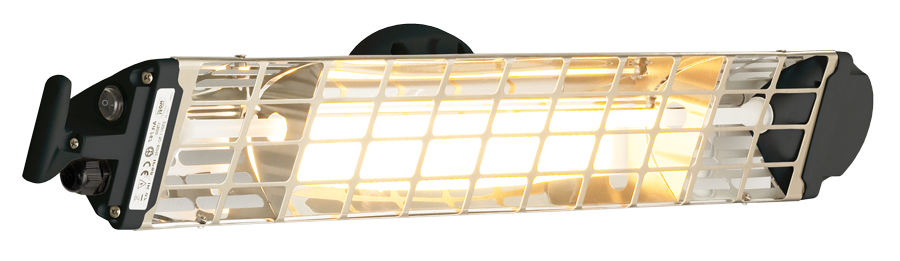 Calefactor halógeno por infrarrojo  Mo-El 767N FIORE 1800N