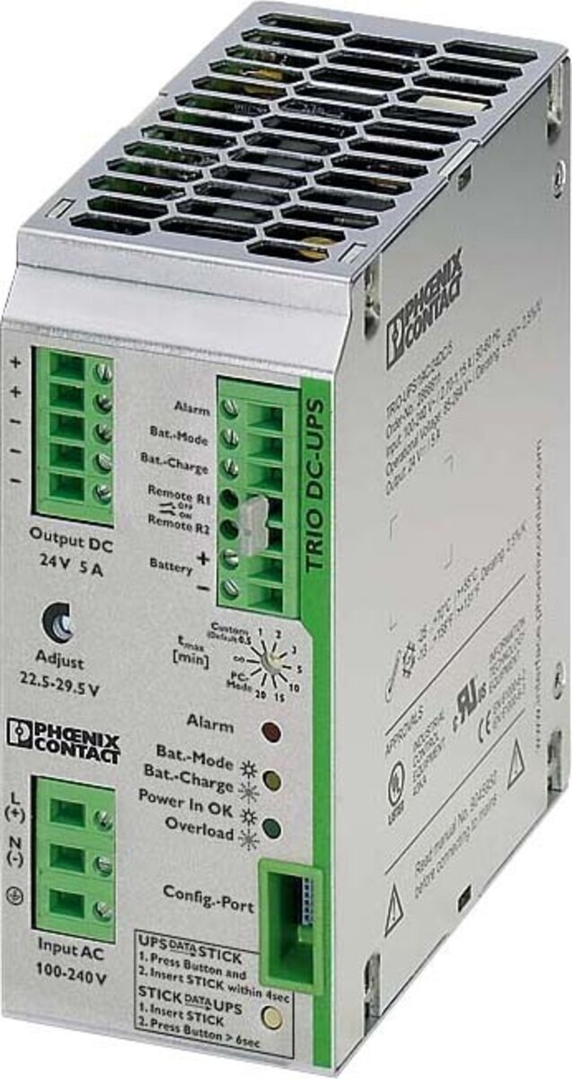 Phoenix Contact Stromversorgung TRIO-UPS/1AC/24DC/ 5