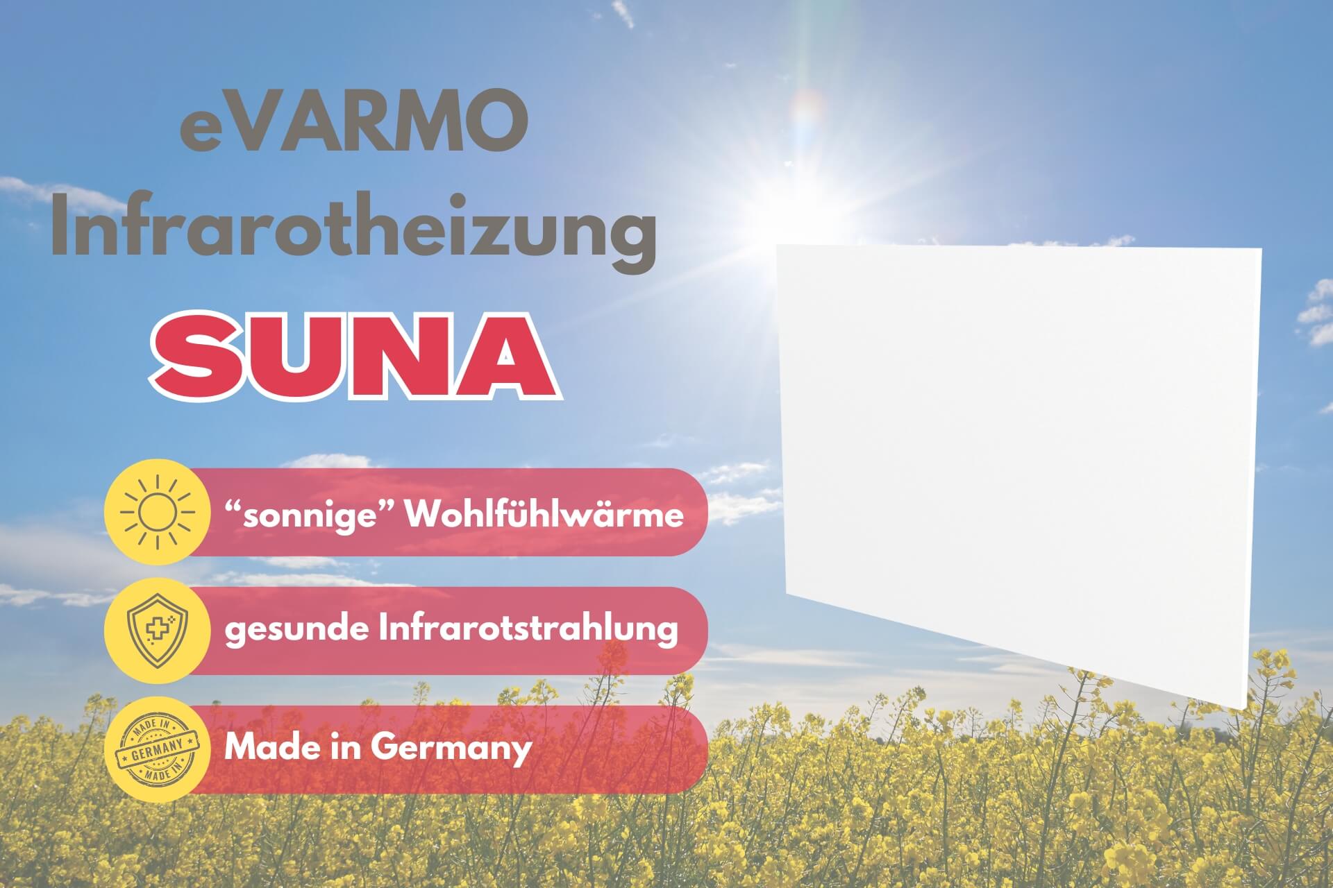 eVARMO suna basic Infrarotheizung