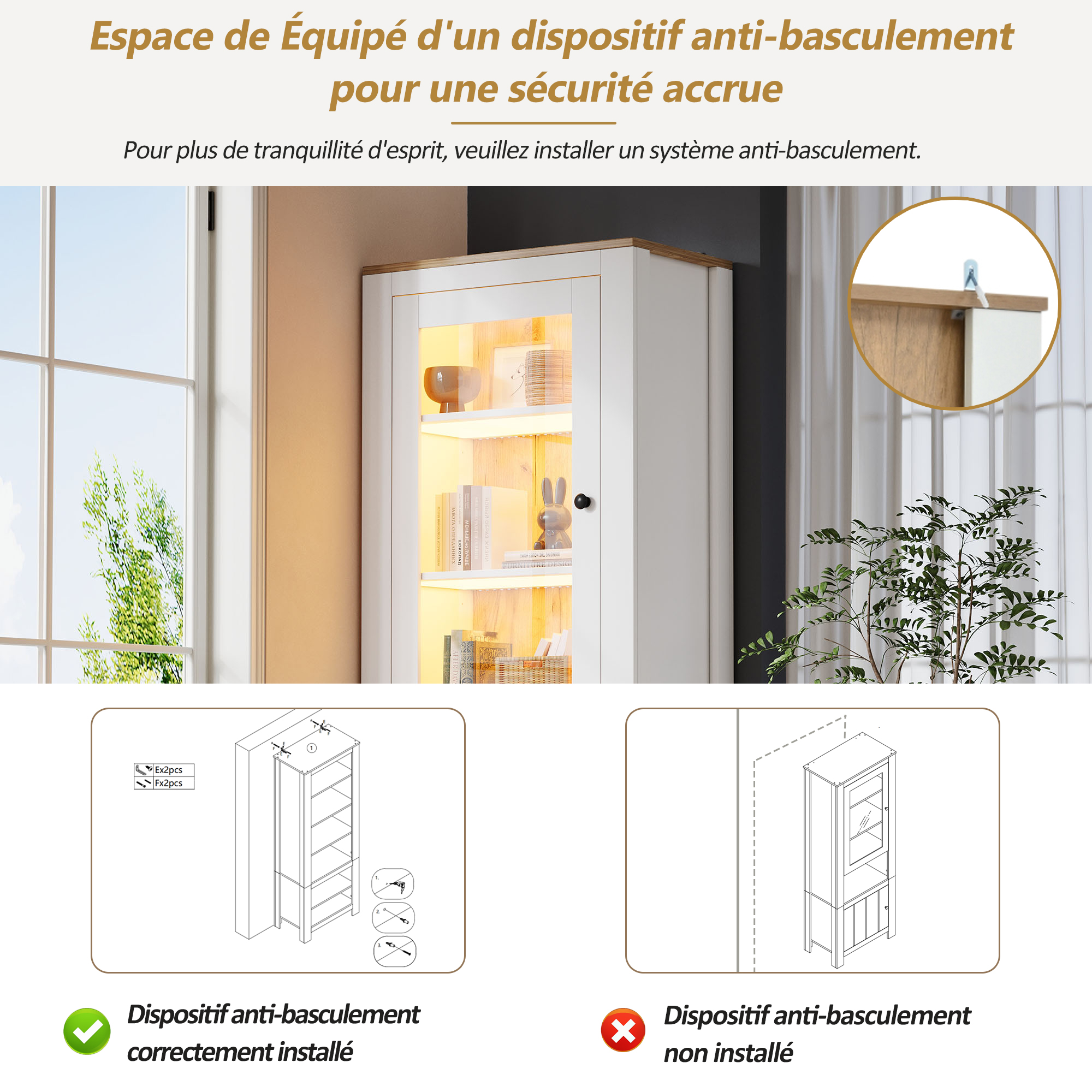 Sécurité anti-basculement