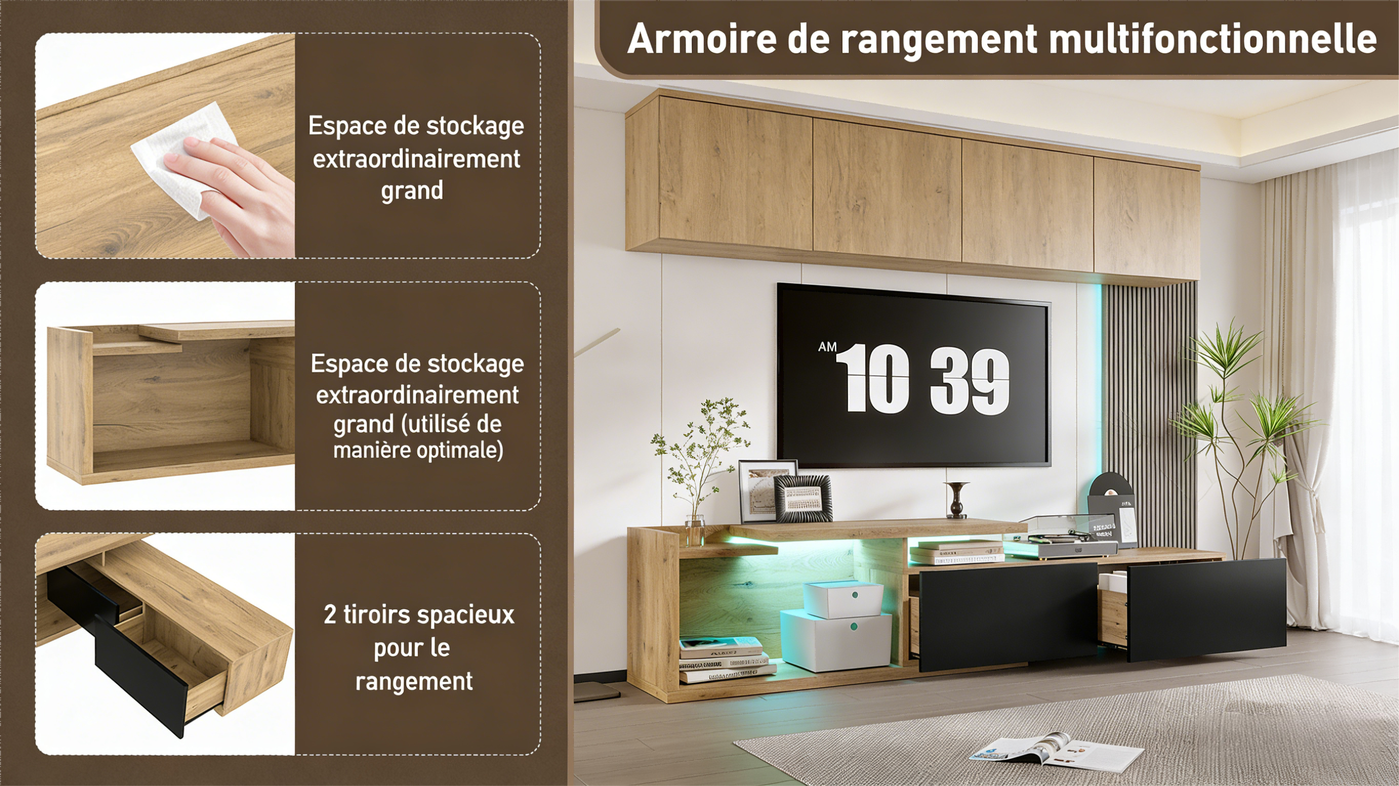Meuble TV modulable