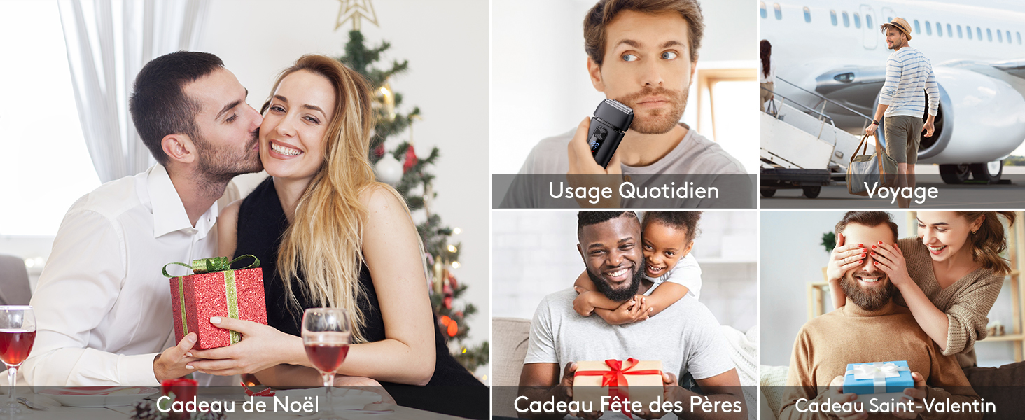 Rasoir électrique hors eau
