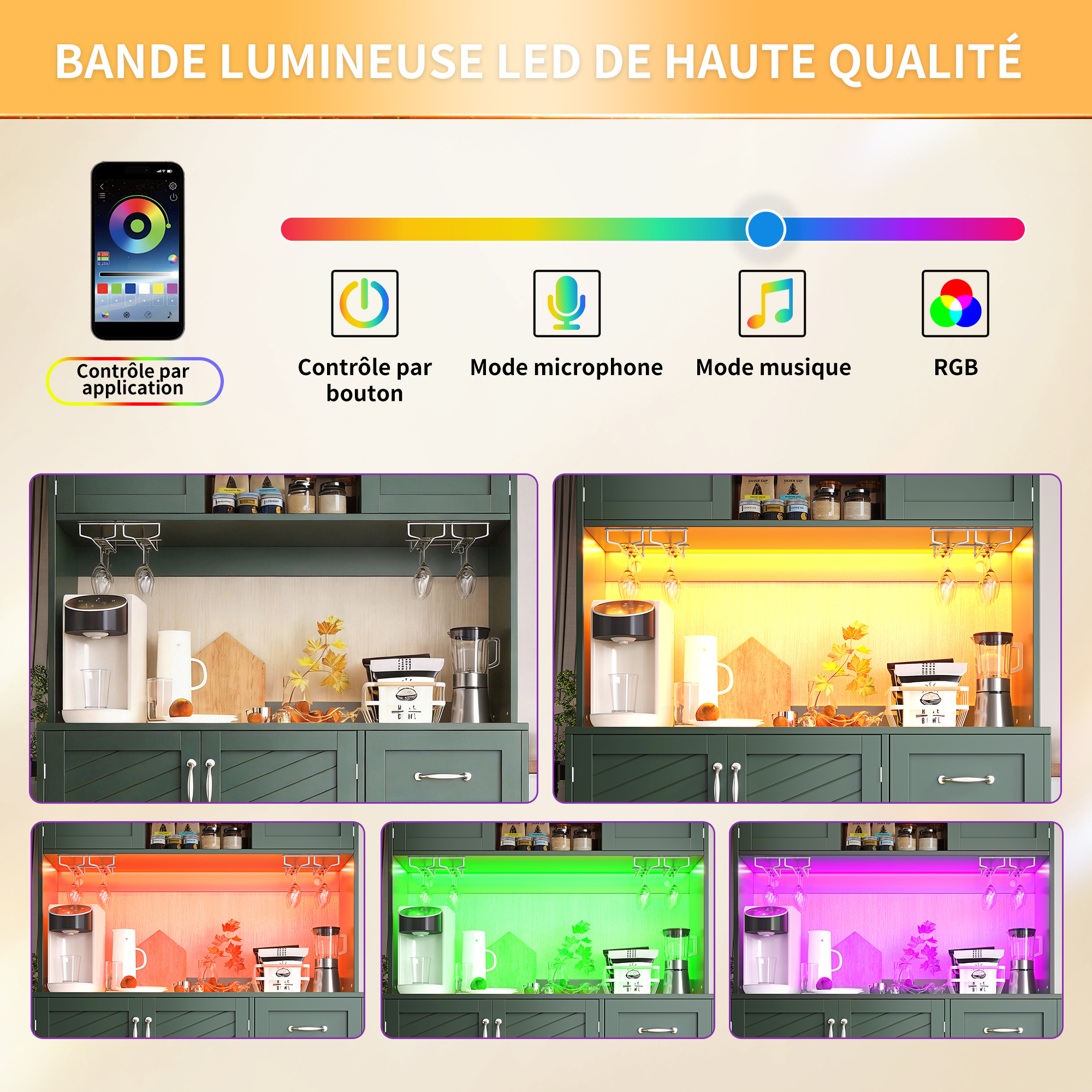 Rangement cuisine moderne