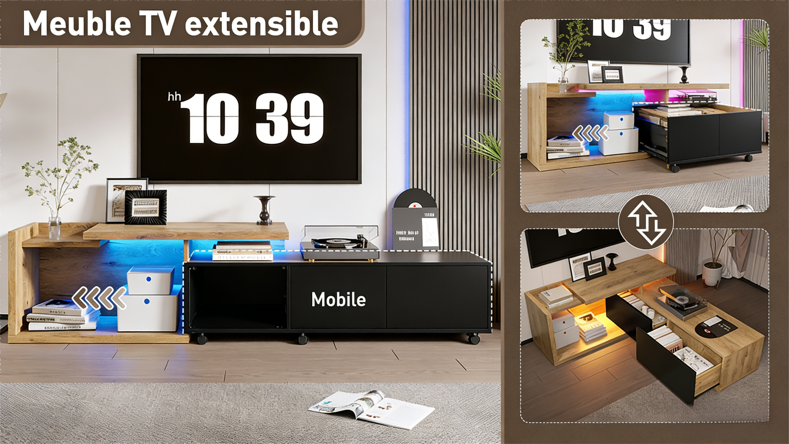 Meuble TV modulable