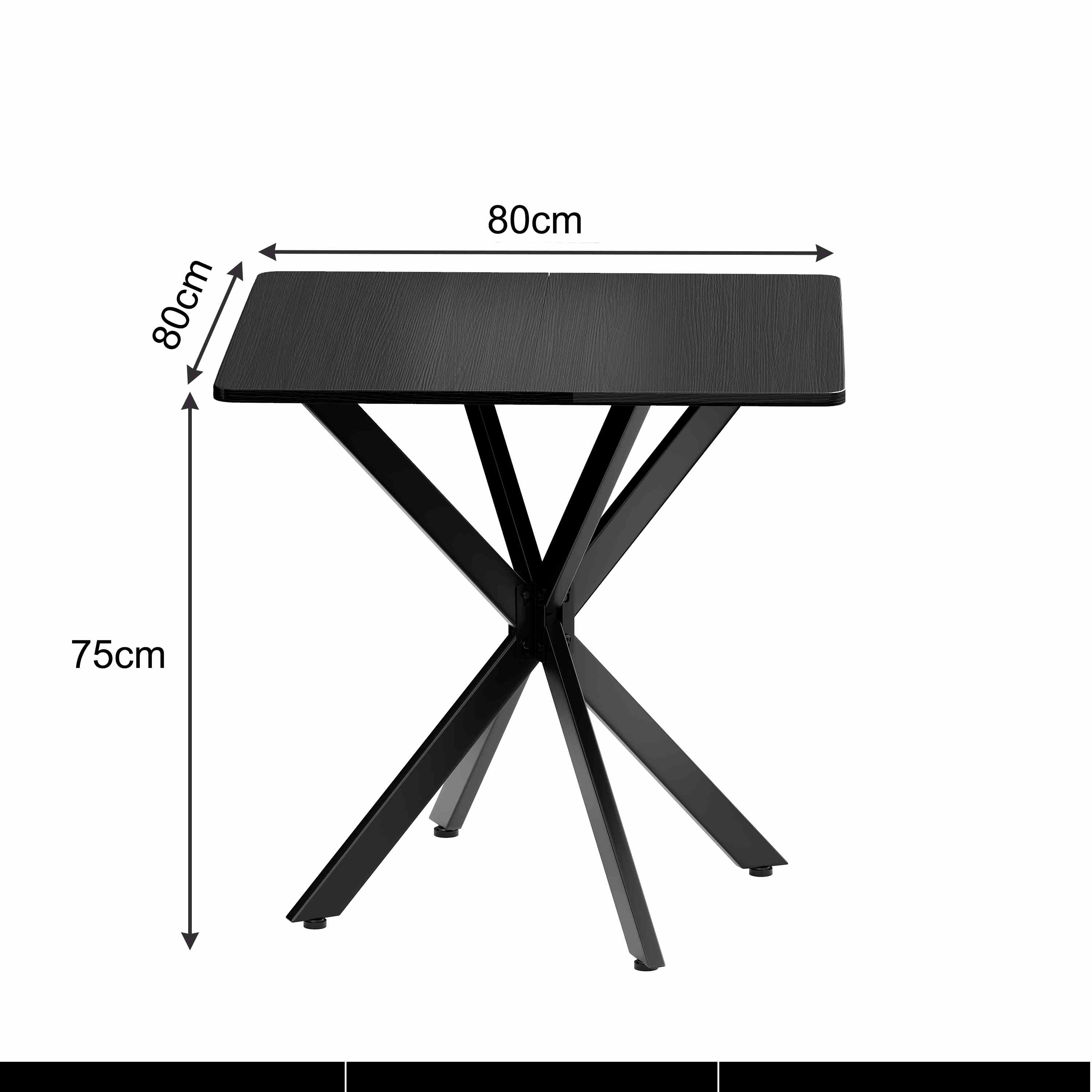 Montage facile table d'appoint industrielle