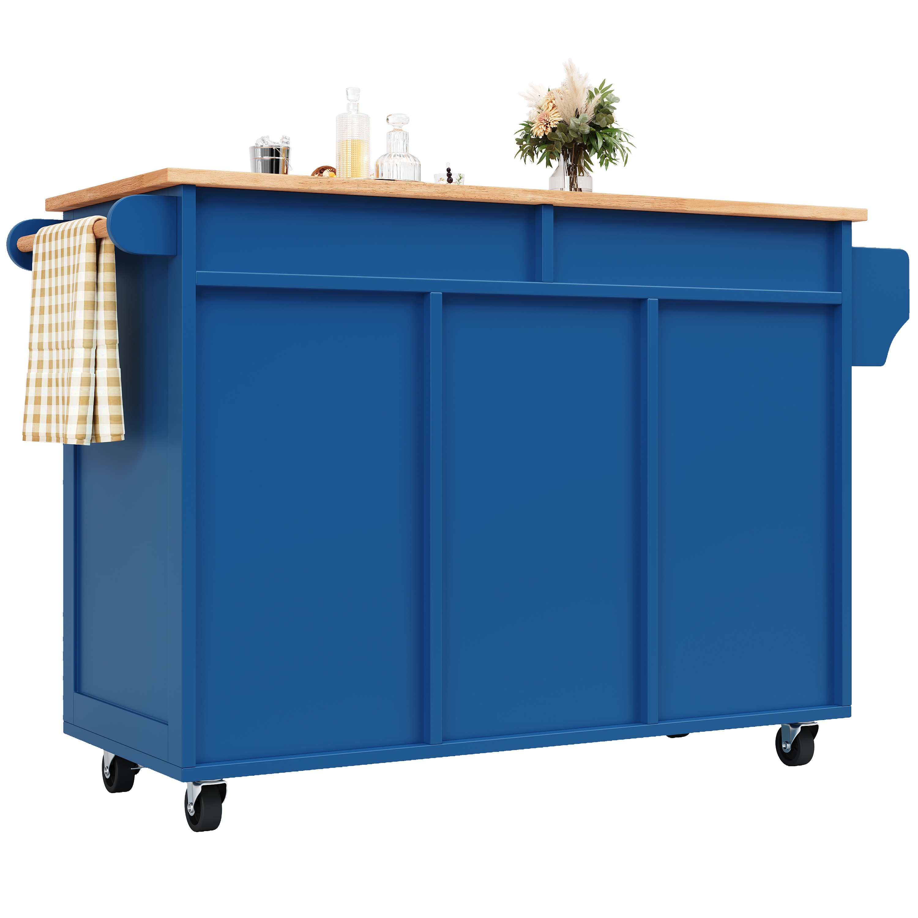 Porte-bouteilles amovible et rangement pratique
