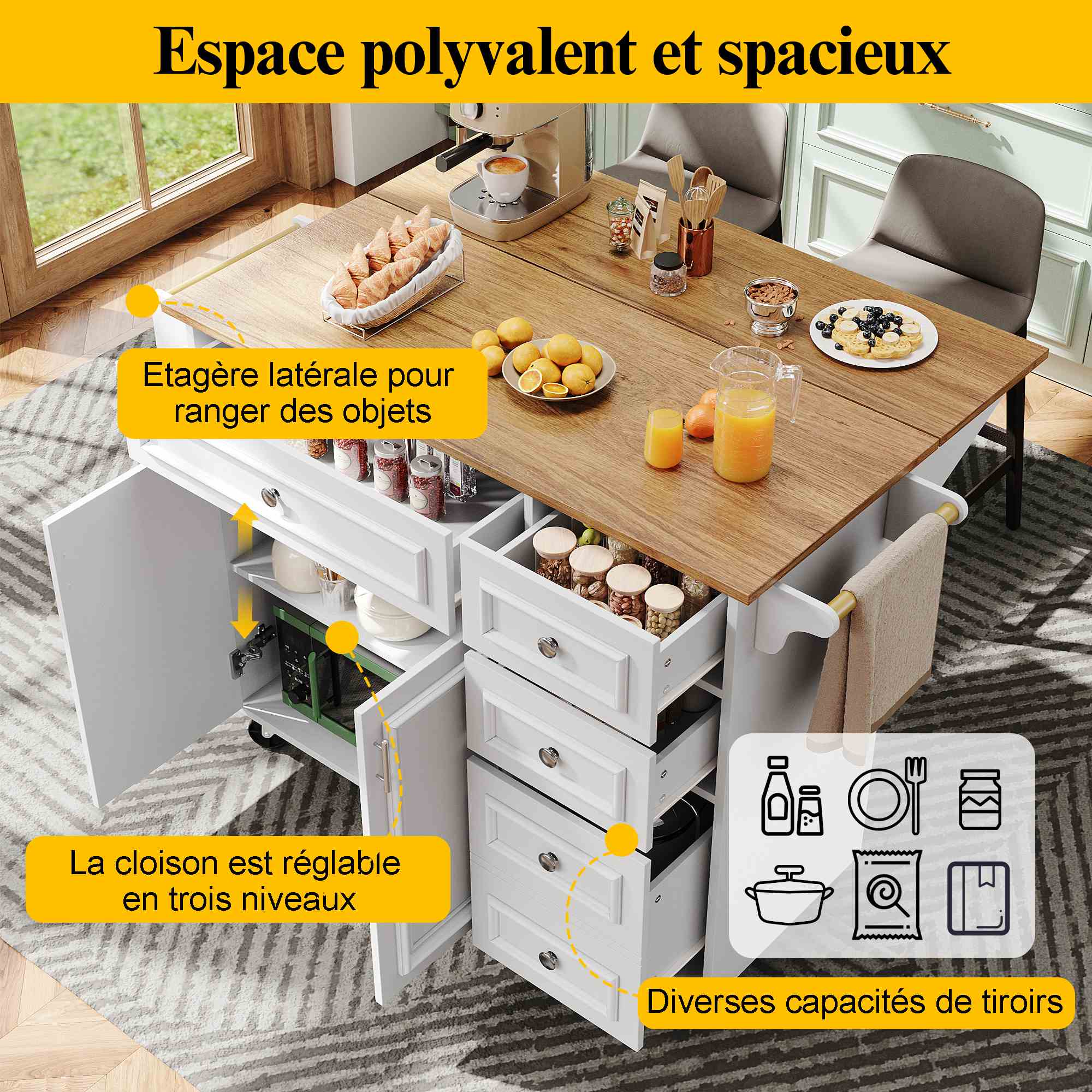 Détails du meuble