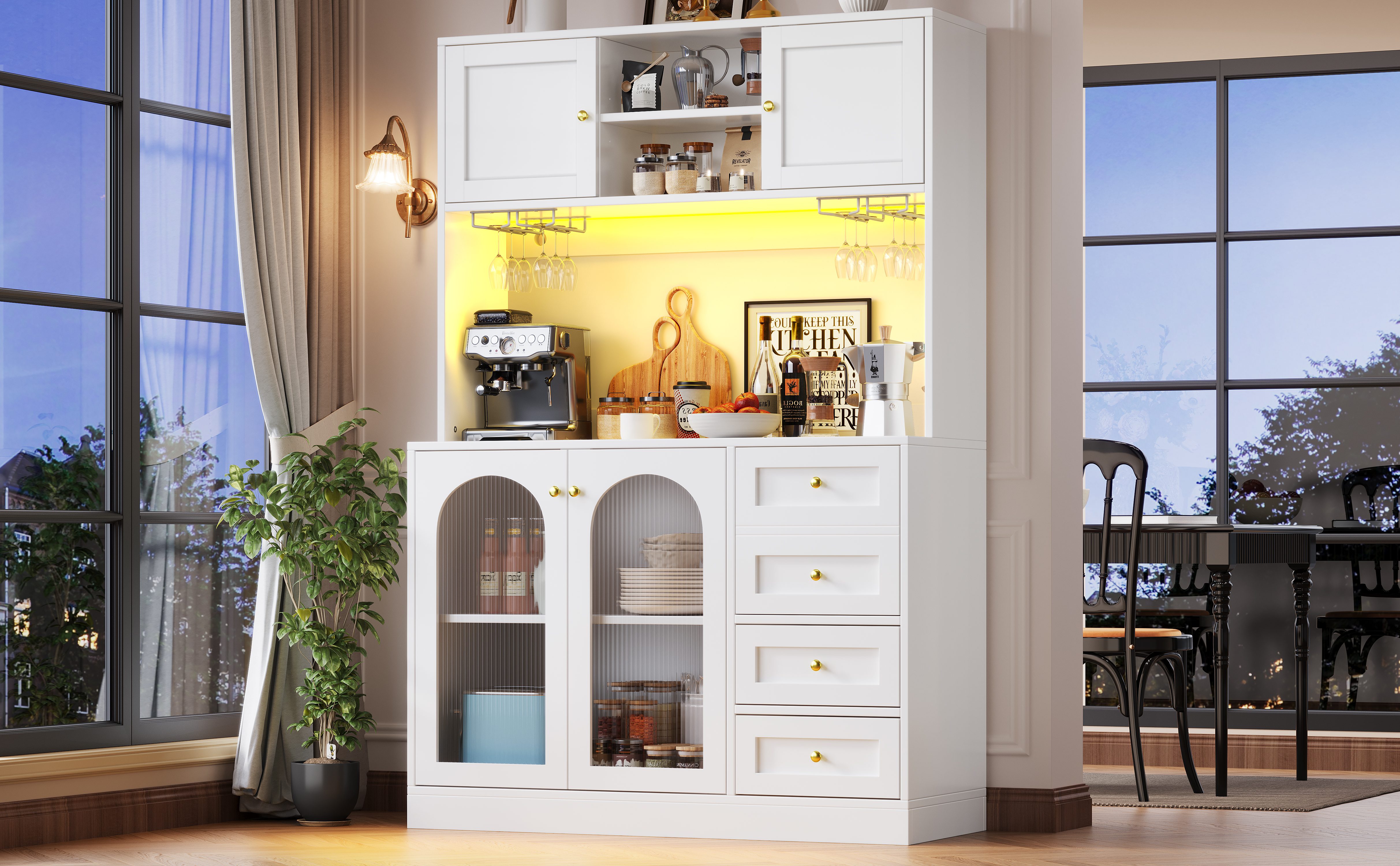 Buffet de cuisine design moderne